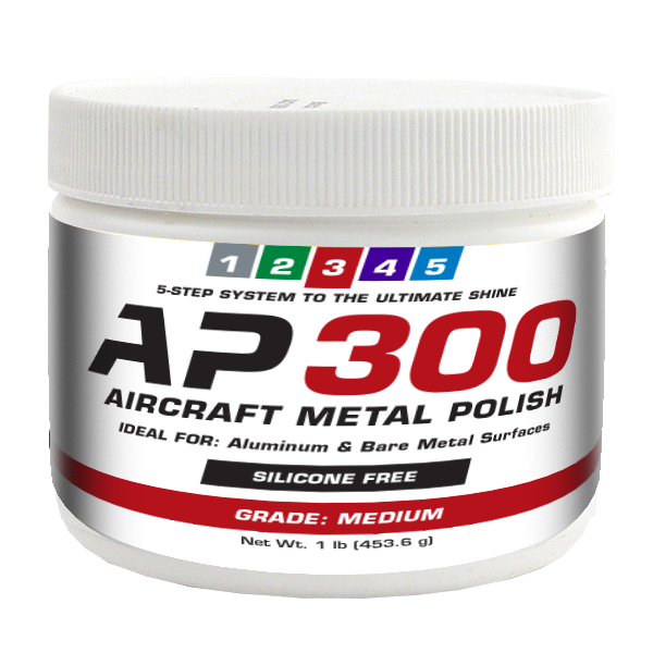 AP 300 Aircraft Metal Polish - Medium 1 lb Jar