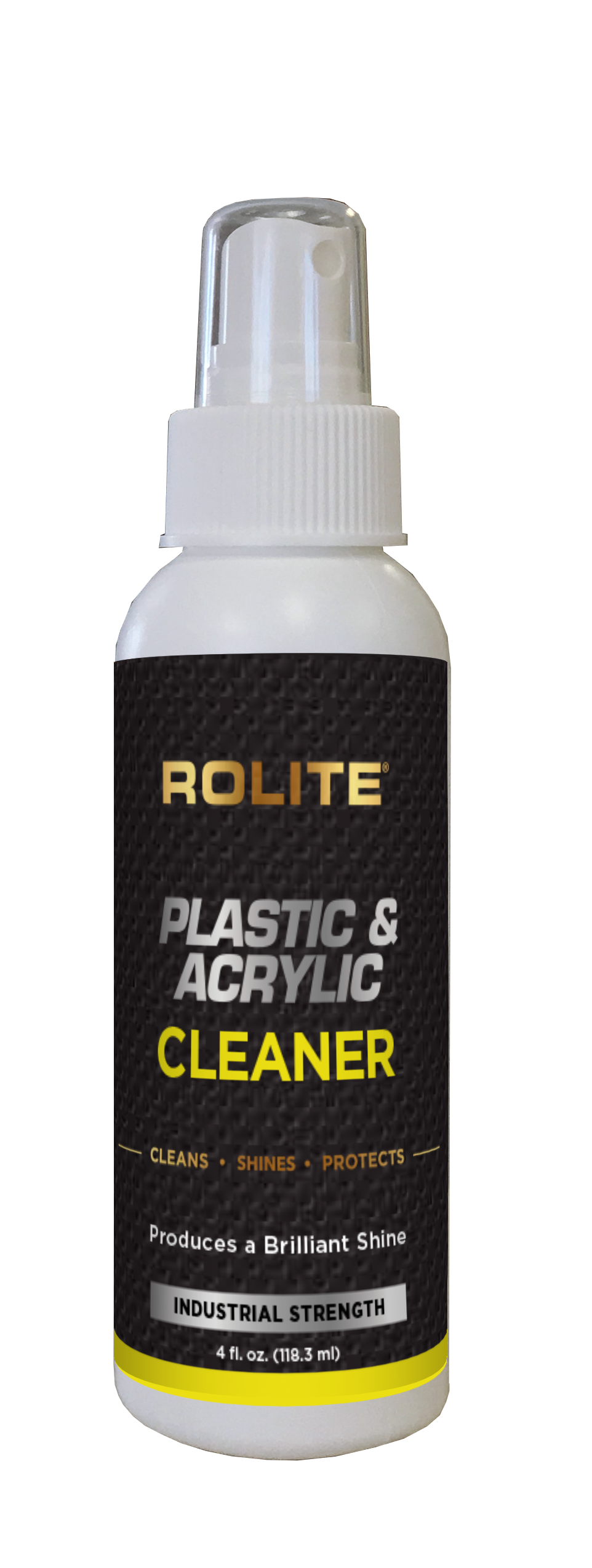 ROLITE Plastic & Acrylic Cleaner 4oz Bottle